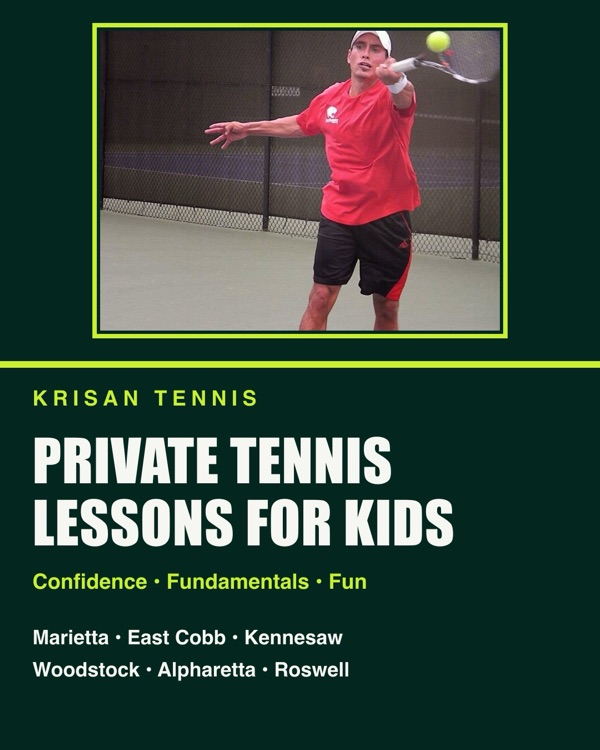 Krisan Tennis kids’ lessons feed creative: Private tennis lessons for kids
